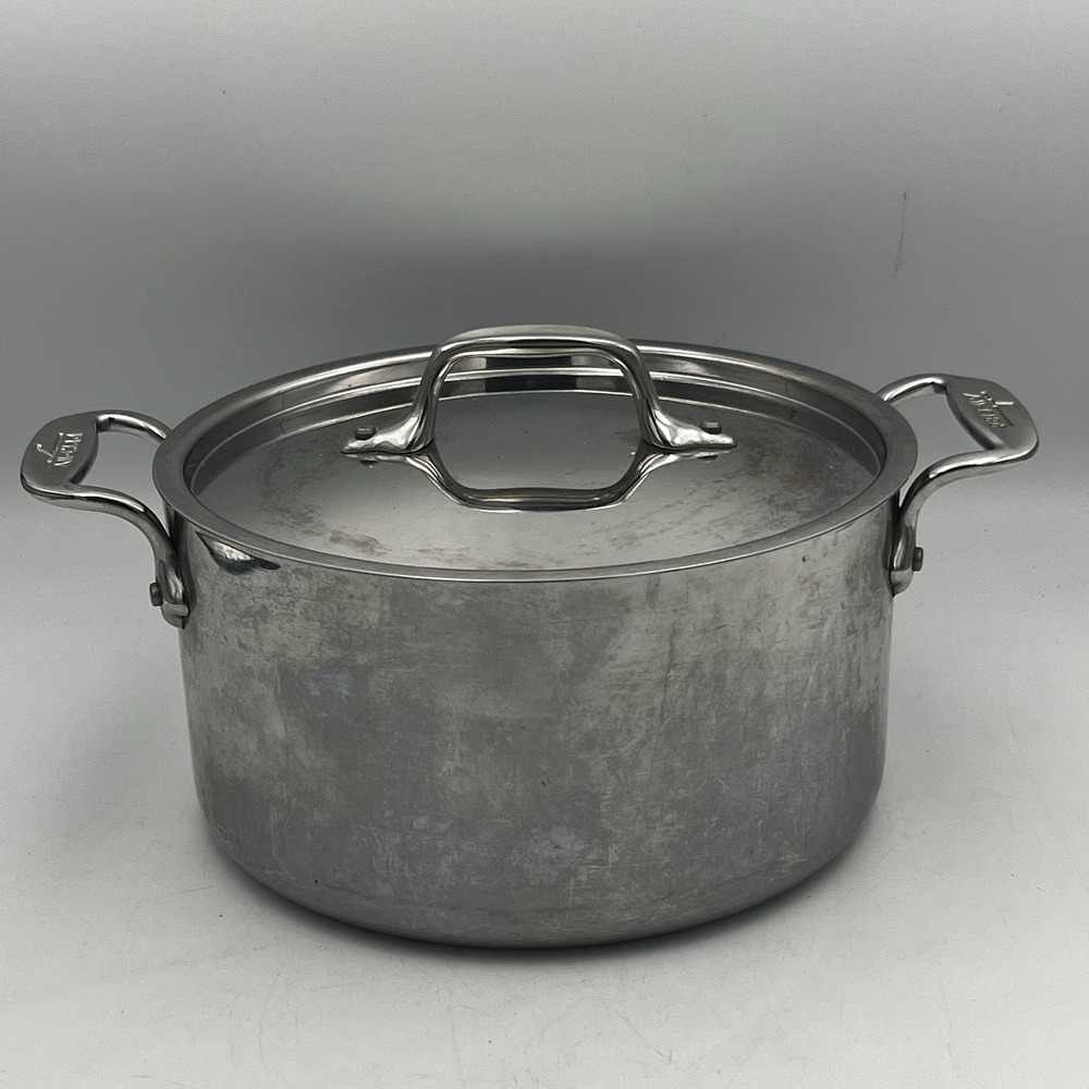 ALL-CLAD Stainless Steel 4 Quart Ultimate Soup Pot w/Lid D5